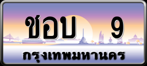 ทะเบียนรถ ชอบ 9 ผลรวม 19